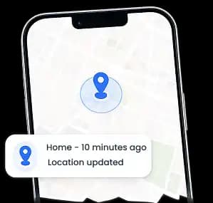 Live location tracking screen