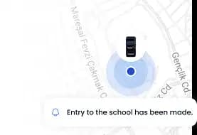 Safe Zone arrival notification